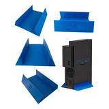 Suporte Vertical Azul Para Ps2 Fat (base Vert Playstation 2)