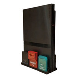 Suporte Vertical Com Espaço Para Memory Card Para Ps2 Slim