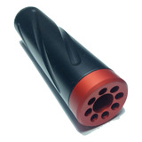 Supressor Alumínio Airsoft M4 14mm Tipo 2 32x150mm Kpp