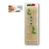 Sushi Mat Esteira Enrolar Sushi 24cm Quadrado Bambu Sudare
