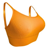 Sutiã Top Alça Fina Feminino Impllus Com Bojo - Fitness