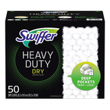 Swiffer Toalhas Secas Para Limpeza Heavy Duty 50ct Refil