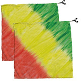 Swing Flag Tie Dye Quadrado 004 - Vendido Por Par