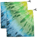 Swing Flag Tie Dye Quadrado 017 - Vendido Por Par