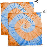 Swing Flag Tie Dye Quadrado 036 - Vendido Por Par