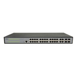 Switch Gerenciável 24 Portas Com Velocidade Gigabit Ethernet Sg 2404 Mr L2+ Intelbras Ipv6