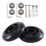 T Rodas De Bagagem De 80 Mm X 24 Mm Para Mala De Viagem