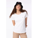 T-shirt Tommy Jeans Jersey Branco Tam. Gg