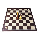 Tabuleiro Xadrez/damas Ps1 Laminado - Casas Oficiais 5,6 Cm!
