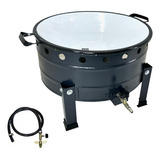 Tacho 10l Fritador Mesa Frituras Em Geral 45cm À Gás Forte Cor Cinza-escuro