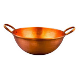 Tacho De Cobre Puro 5 Litros Alça De Cobre