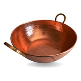 Tacho De Cobre Puro Com Alça 12 Litros