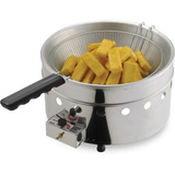 Tacho Fritador A Gás De Mesa Tfrg-3l Metalcubas 3l Óleo