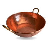 Tachos Artesanato Líder Tacho De Cobre Puro 2 Litros Tacho De Cobre Puro 2 Litros 2l Cobre - 1 Unidade