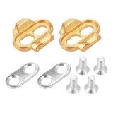 Taco Crank Brothers Standard Release Premium Cleat Kit Gold