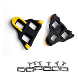 Taco Para Pedal Clip Speed Amarelo 9º Compatível Shimano