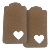 Tag Cartela Etiqueta Joias Em Kraft De Para - Kit 2000 Unid