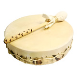 Tambor Xamãnico Lakota 12 Polegadas 30x7cm