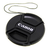 Tampa Canon 58mm Cordão - Lente 18-55 55-250 28-90 T7i P57