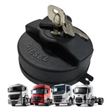 Tampa Combustível/tanque Caminhão Com Rosca Interna C/ Chave