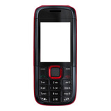 Tampa Completa Vermelha Com Teclado Hebraico Para Nokia 5130