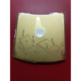 Tampa Da Bateria Motorola V3 Original Em Alumínio Dourada