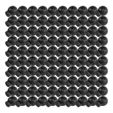 Tampa De Cabo De 100 Peças, Conector De Plástico Preto Diy,