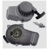Tampa De Partida Retrátil Completa Vela Mini Motos 49cc/2t