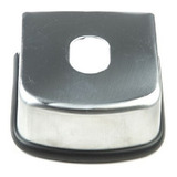 Tampa Inox P/engate 100mm Acabamento De Borracha