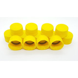 Tampa Lacre Garrafa Pet Vedação Rosca 28mm Amarela 100 Und