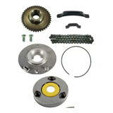 Tampa Magneto Placa Engrenage Corrente Guia Partida Biz 100