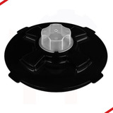 Tampa Plástica Com Visor Do Liq. 4/6/8/10l Spolu Splp-104 Cor Preto