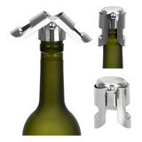 Tampa Pressão Para Garrafa De Vinho Ou Espumante Em Aço Inox