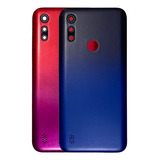 Tampa Traseira Compatível Moto E6s Xt2053 Lente + Botões