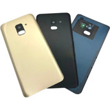 Tampa Traseira Compatível Vidro Galaxy A8 2018 A530 A530f 