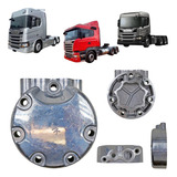 Tampa Traseira Do Compressor Sanden 7h15 - Scania 2008