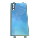 Tampa Traseira Vidro Para Galaxy Note 10 Sm-n970 Aura Glow