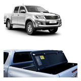 Tampão Dobrável Trava Interna Alumínio Flash Fold Hilux 2010