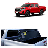 Tampão Dobrável Trava Interna Alumínio Flash Fold Hilux 2021