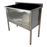 Tanque De Inox Para Cozinha E Restaurante Lavagem 100x50x90