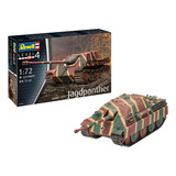 Tanque Jagdpanther Sd.kfz. Kit Modelo 173 1/72 Revell