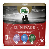 Tapete Higiênico Efficient Slim Pads 80x60cm 30 Unidades Petmais