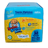 Tapete Higiênico Super Secão Baby Slim 30 Unds Petix