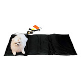 Tapete Pet Térmico Elétrico 100x45cm Almofada Cama Gato 110v Cor Preto 127v