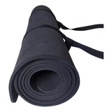 Tapete Yoga Pilates Fitness Ginastica 1,70m X 60cm Preto