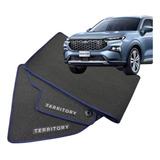 Tapetes Para Ford Territory 2024 E 2025 Em Borracha