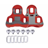 Taquinho Taco Look Keo Vermelho 6° Pedal Speed De Bike