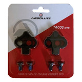 Taquinho Tacos Pedal Clip Mtb Bicicleta Sapatilha 51 Spd Par