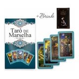 Tarot De Marselha Completo 78 Cartas + Brinde Tarot Negro 