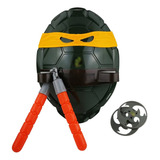 Tartaruga Ninja Michelangelo - Casco E Acessórios 